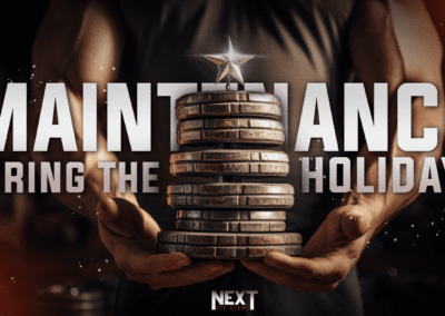 Maintenance During the Holidays