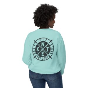 Script & Bumper Unisex Lightweight Crewneck Sweatshirt