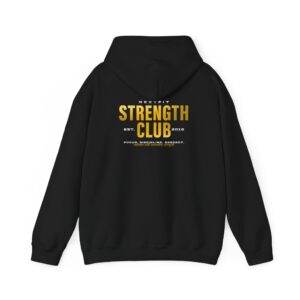 STRENGTH CLUB Pullover Unisex Heavy Blendâ„¢ Hooded Sweatshirt