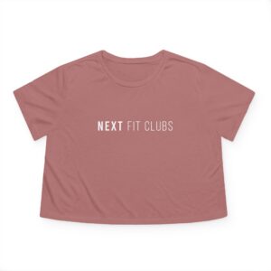 Next Fit Clubs Women's Cropped Tee — Flowy Workout Top