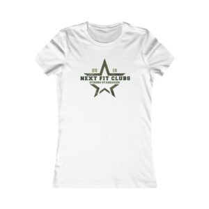 Next Fit Clubs Women's Fitness Tee STRONG STANDARDS Light Colored