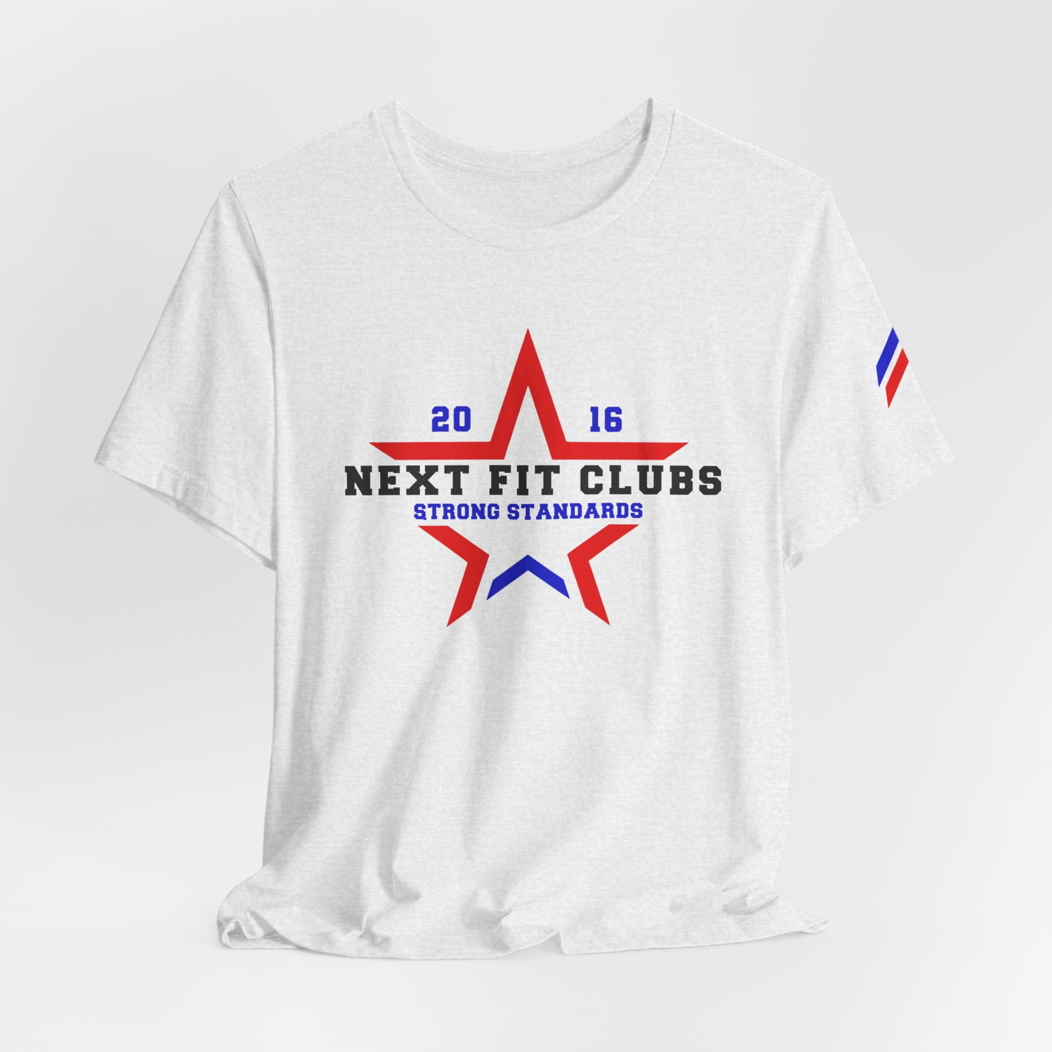 Next Fit Clubs Tee — “Your Standard Builds Your Strength” Athletic Fitness Shirt - Image 9