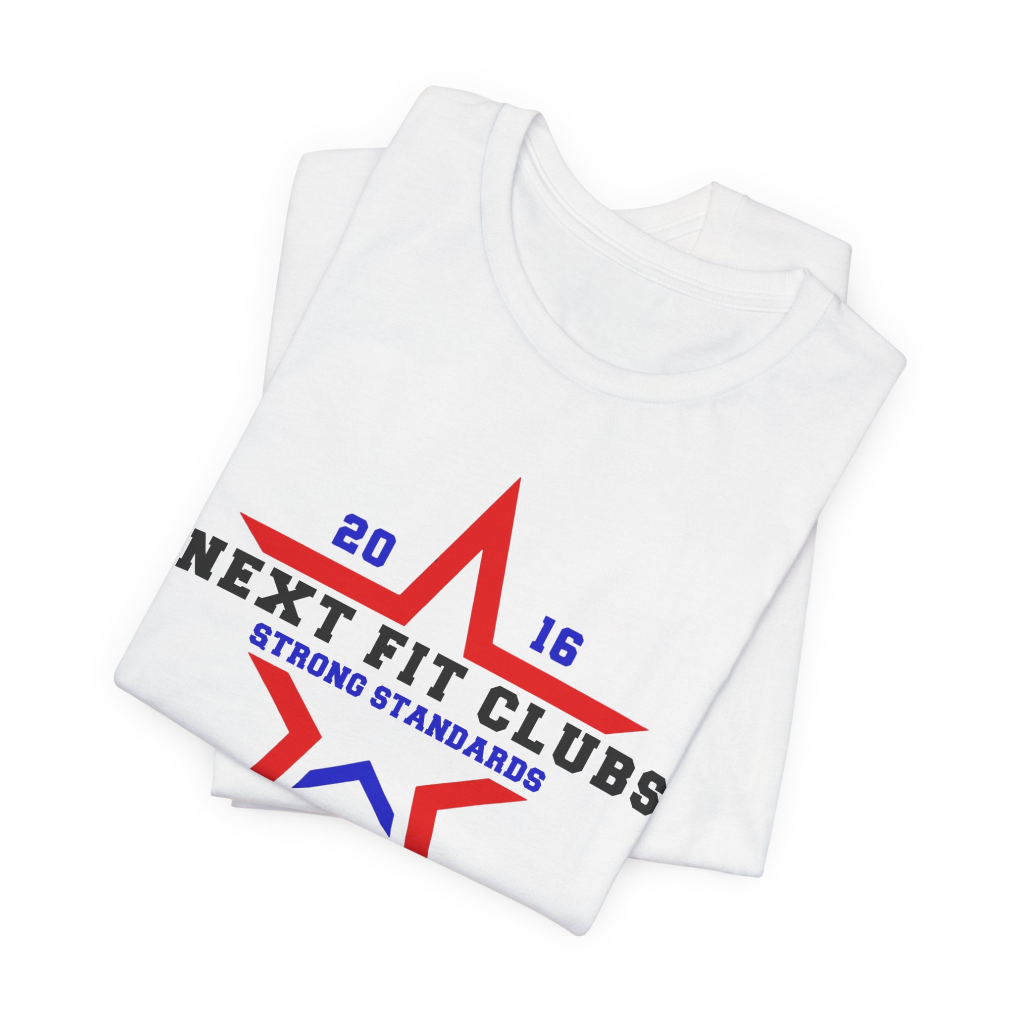 Next Fit Clubs Tee — “Your Standard Builds Your Strength” Athletic Fitness Shirt - Image 3