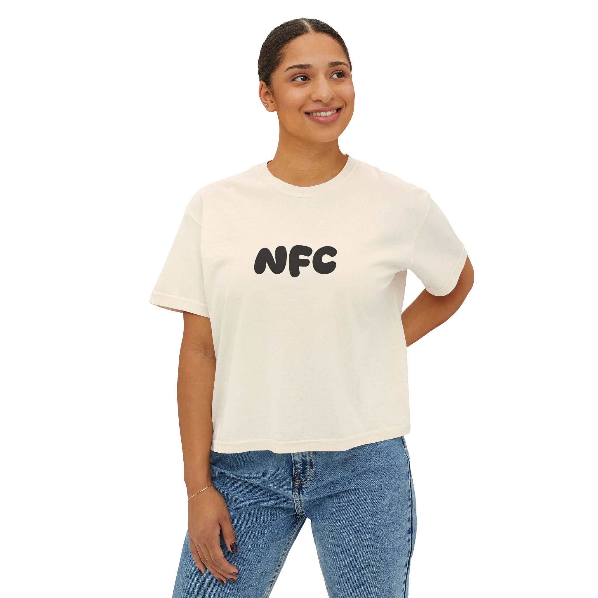 NFC Female Boxy Tee - Image 3
