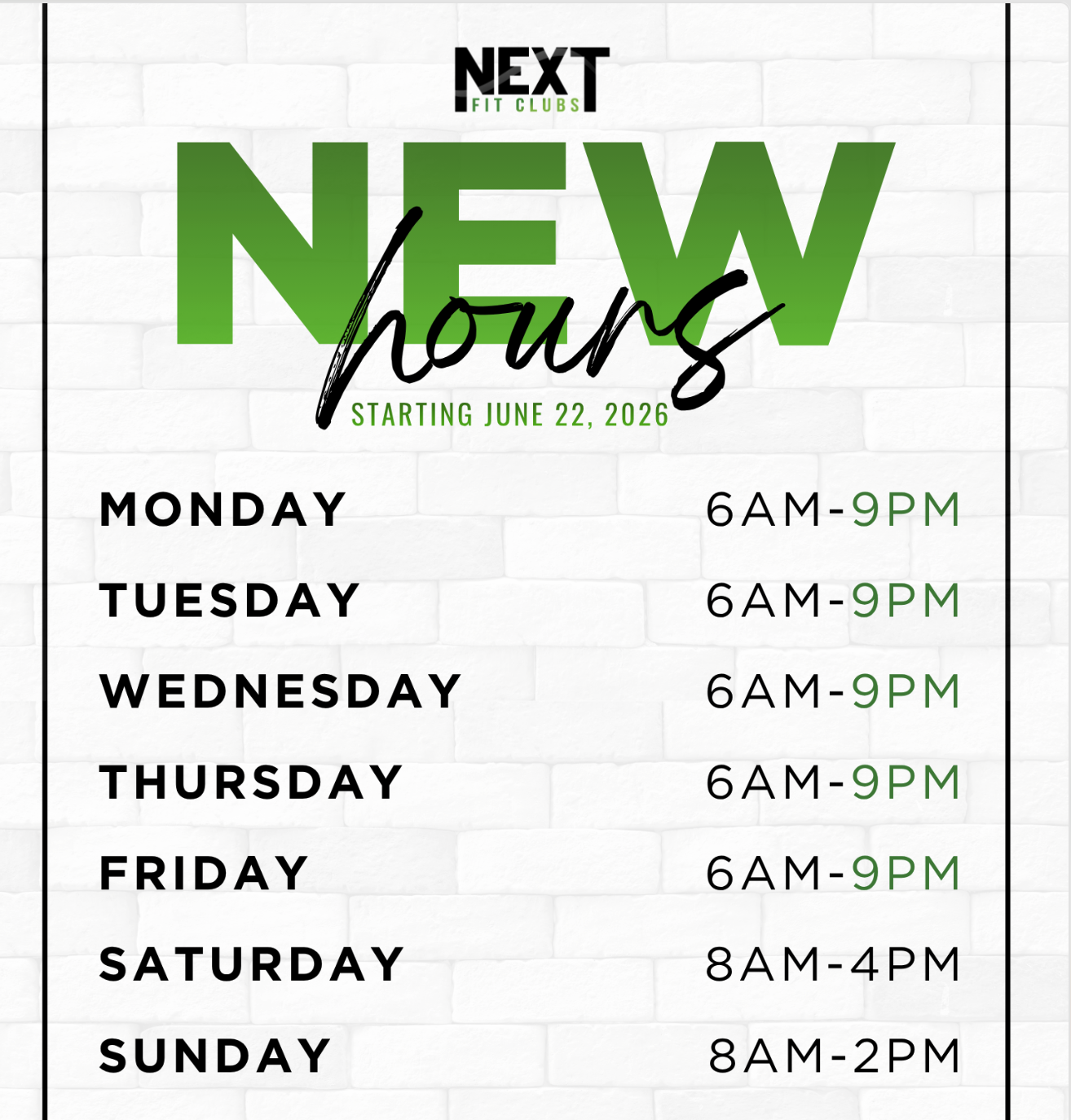 NexT Fit Clubs Princeton Hours NexT Fit Clubs Princeton Hours